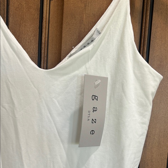Gaze White Women's Bodysuit - Picture 2 of 6